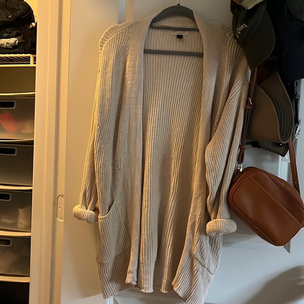Universal thread cardigan